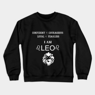 Leo horoscope 02 Crewneck Sweatshirt